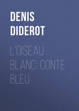 Denis Diderot L'oiseau blanc: conte bleu обложка книги