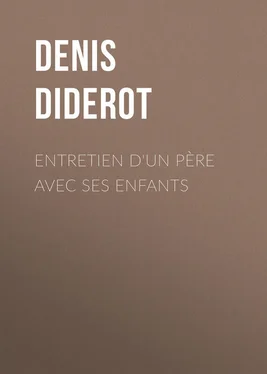 Denis Diderot Entretien d'un père avec ses enfants обложка книги