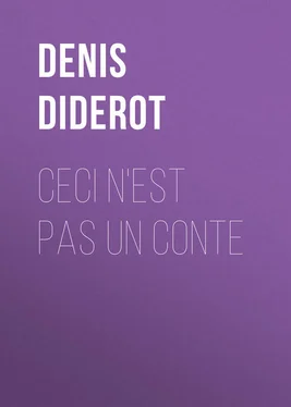 Denis Diderot Ceci n'est pas un conte обложка книги
