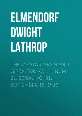 Dwight Elmendorf The Mentor: Spain and Gibraltar, Vol. 1, Num. 31, Serial No. 31, September 15, 1913 обложка книги