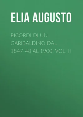 Augusto Elia Ricordi di un garibaldino dal 1847-48 al 1900. vol. II обложка книги