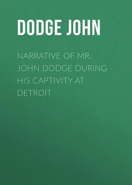 John Dodge Narrative of Mr. John Dodge during his Captivity at Detroit обложка книги