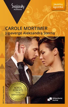 Carole Mortimer Ji pavergė Aleksandrą Sterną обложка книги