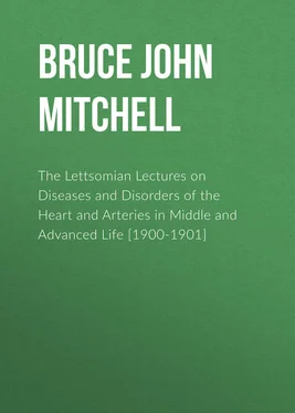 John Bruce The Lettsomian Lectures on Diseases and Disorders of the Heart and Arteries in Middle and Advanced Life [1900-1901] обложка книги