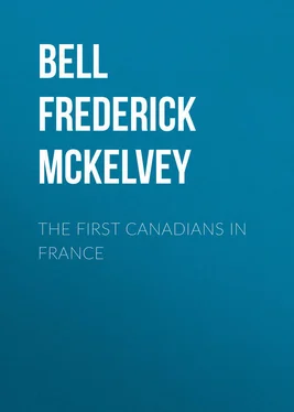 Frederick Bell The First Canadians in France обложка книги