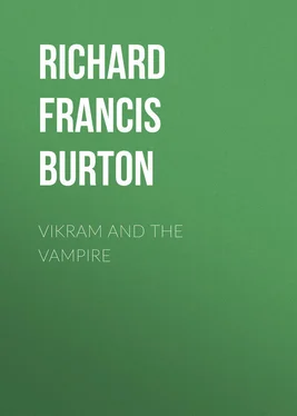 Richard Burton Vikram and the Vampire обложка книги