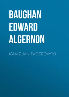 Edward Baughan Ignaz Jan Paderewski обложка книги