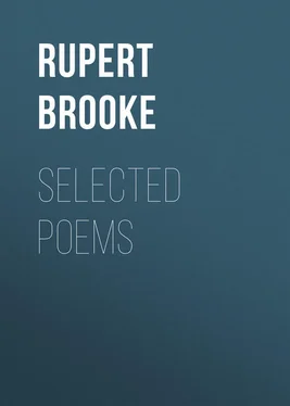 Rupert Brooke Selected Poems обложка книги