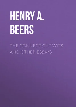 Henry Beers The Connecticut Wits and Other Essays обложка книги