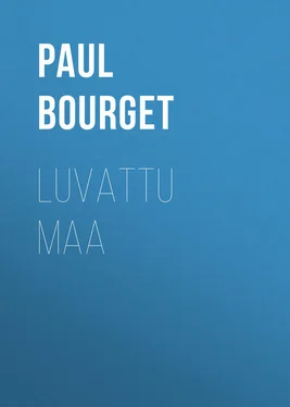 Paul Bourget Luvattu maa обложка книги
