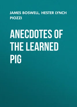 James Boswell Anecdotes of the Learned Pig обложка книги