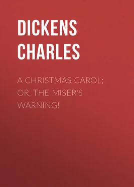 Charles Dickens A Christmas Carol; Or, The Miser's Warning! обложка книги