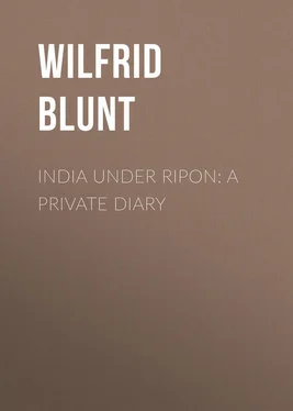 Wilfrid Blunt India Under Ripon: A Private Diary обложка книги