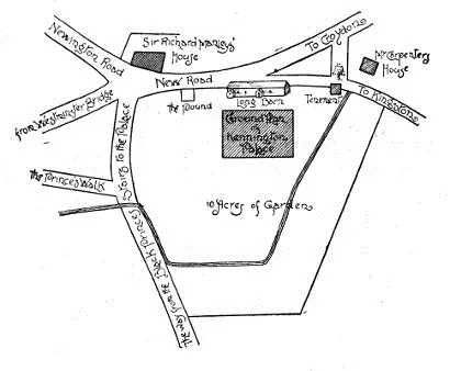 SKETCH MAP The king who died in this house was that young Dane who appears to - фото 3