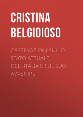 Cristina Belgioioso Osservazioni sullo stato attuale dell'Italia e sul suo avvenire обложка книги