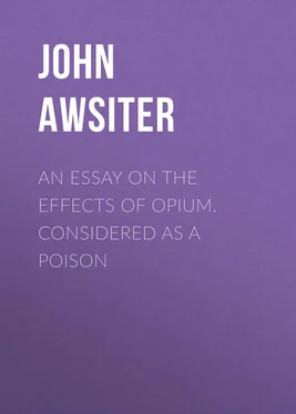 John Awsiter An Essay on the Effects of Opium. Considered as a Poison обложка книги