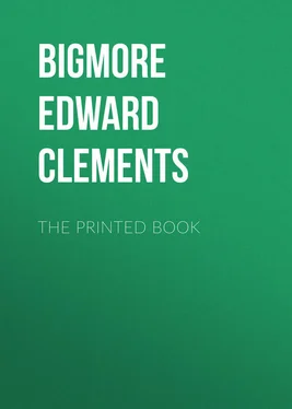 Edward Bigmore The Printed Book обложка книги