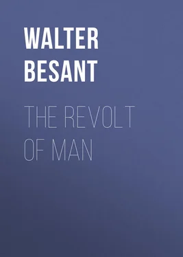 Walter Besant The Revolt of Man обложка книги