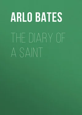 Arlo Bates The Diary of a Saint обложка книги