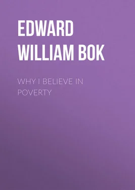 Edward Bok Why I Believe in Poverty обложка книги