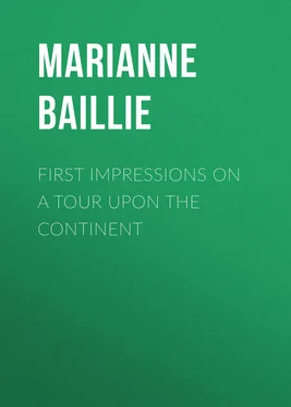 Marianne Baillie First Impressions on a Tour upon the Continent обложка книги