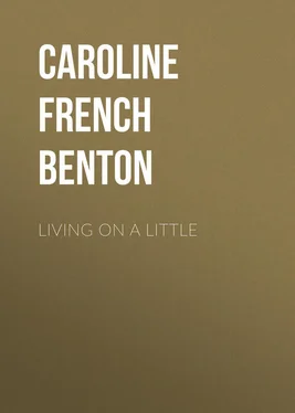 Caroline Benton Living on a Little обложка книги