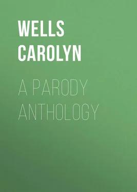 Carolyn Wells A Parody Anthology обложка книги