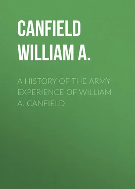William Canfield A History of the Army Experience of William A. Canfield обложка книги