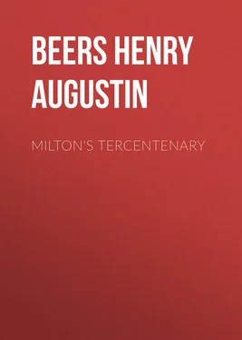 Henry Beers Milton's Tercentenary обложка книги