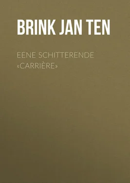 Jan ten Brink Eene schitterende «carrière» обложка книги