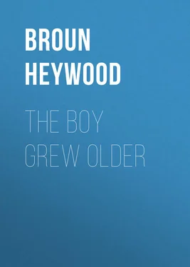 Heywood Broun The Boy Grew Older обложка книги