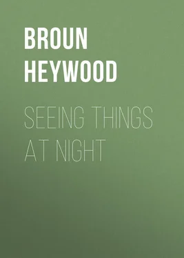 Heywood Broun Seeing Things at Night обложка книги