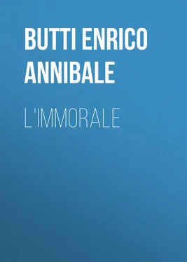 Enrico Butti L'Immorale обложка книги