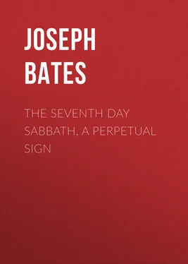 Joseph Bates The Seventh Day Sabbath, a Perpetual Sign обложка книги