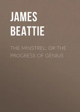 James Beattie The Minstrel; or the Progress of Genius обложка книги