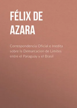Félix Azara Correspondencia Oficial e Inedita sobre la Demarcacion de Limites entre el Paraguay y el Brasil обложка книги