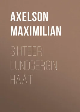 Maximilian Axelson Sihteeri Lundbergin häät обложка книги
