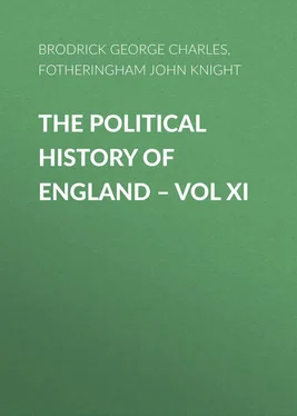 George Brodrick The Political History of England – Vol XI обложка книги