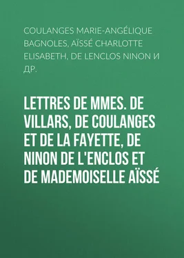 Ninon de Lenclos Lettres de Mmes. de Villars, de Coulanges et de La Fayette, de Ninon de L'Enclos et de Mademoiselle Aïssé обложка книги