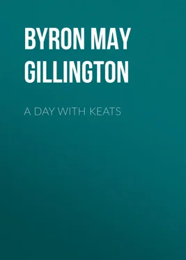 May Byron A Day with Keats обложка книги