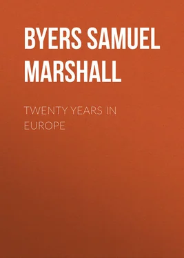 Samuel Byers Twenty Years in Europe обложка книги