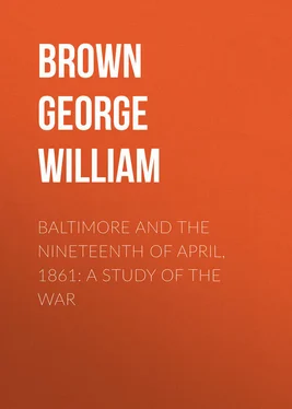 George Brown Baltimore and the Nineteenth of April, 1861: A Study of the War обложка книги