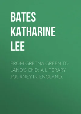 Katharine Bates From Gretna Green to Land's End: A Literary Journey in England. обложка книги