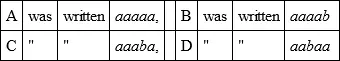 and so through the alphabet Paris would thus be transformed into abbba aaaaa - фото 2