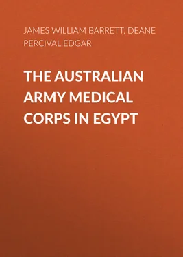 Percival Deane The Australian Army Medical Corps in Egypt обложка книги