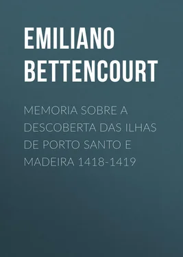 Emiliano Bettencourt Memoria sobre a descoberta das ilhas de Porto Santo e Madeira 1418-1419 обложка книги