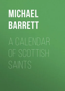 Michael Barrett A Calendar of Scottish Saints обложка книги