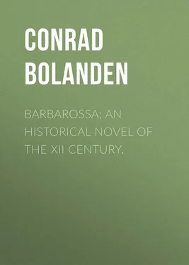 Conrad Bolanden Barbarossa; An Historical Novel of the XII Century. обложка книги