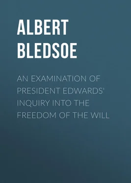 Albert Bledsoe An Examination of President Edwards' Inquiry into the Freedom of the Will обложка книги