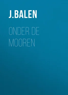 J. Balen Onder de Mooren обложка книги